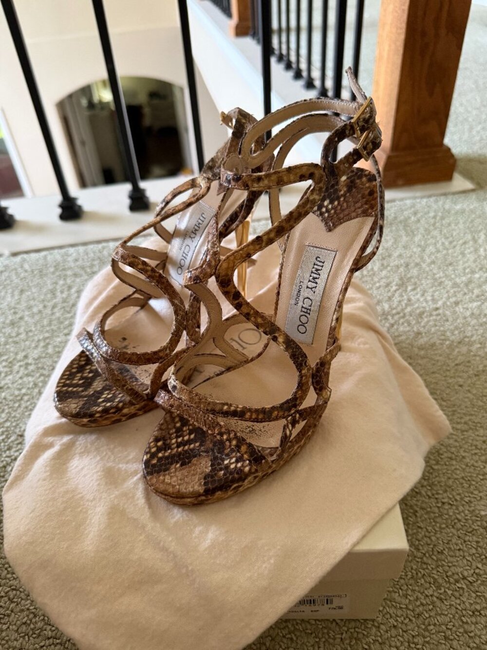 Jimmy Choo Delta Tan
